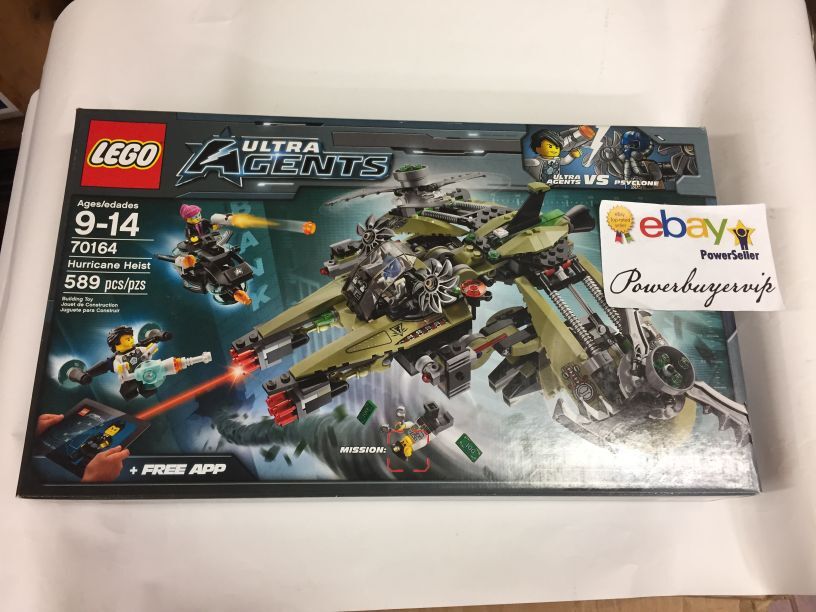 NEW LEGO Ultra Agents 70164 Hurricane Heist 589 Piece Building Toys - Click Image to Close